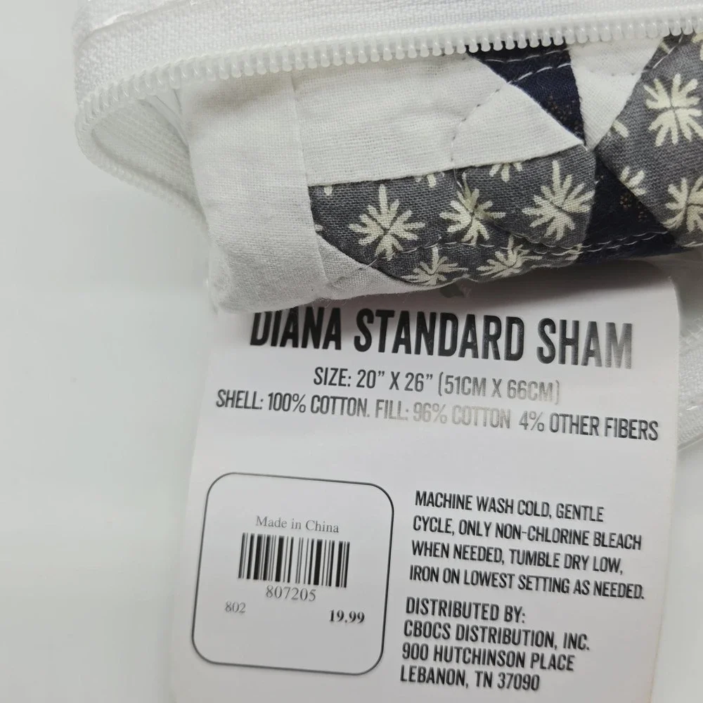 Cracker Barrel Diana Standard Sham 20